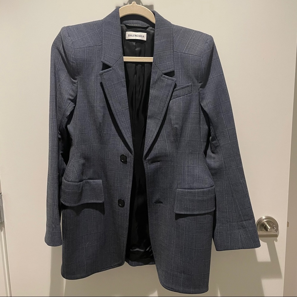 Balenciaga classic wool blazer